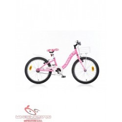 bici 20 smarty rosa e bianco