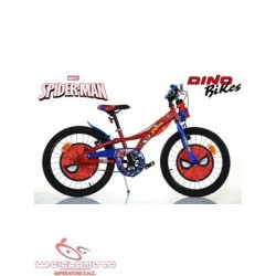 bici 20 spiderman rossa